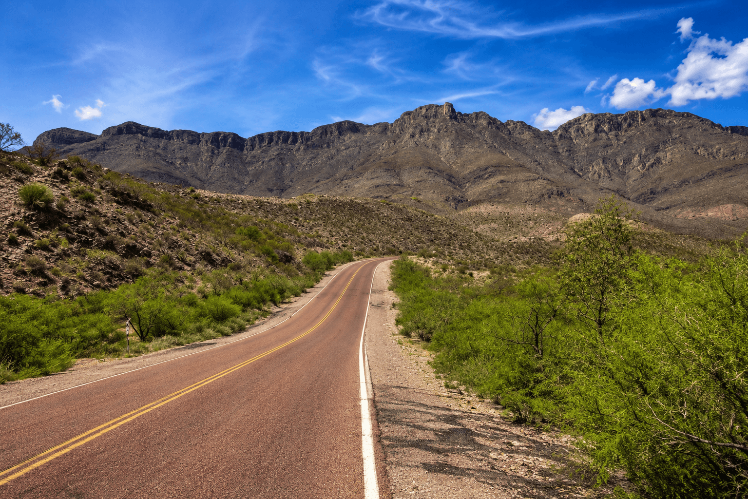 Franklin Mountains near Northeast El Paso